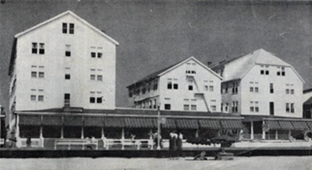 Rideau Motor Inn in the 1900s